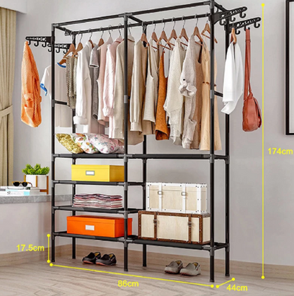 Perchero Guarda Ropa Armable Closet Organizador