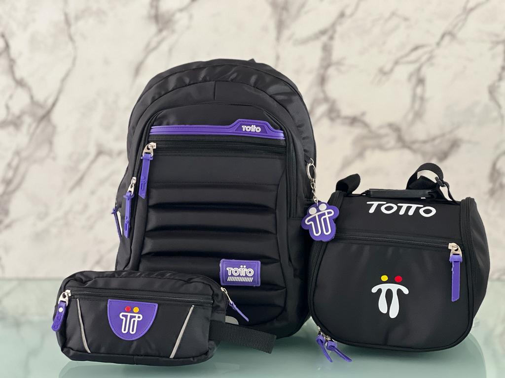 Morral Totto con Cartuchera y Lonchera: Práctico, duradero y con estilo por tan solo  $109.000