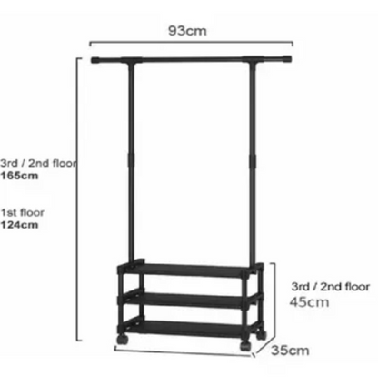 Organiza tu espacio: Perchero + Zapatero en un solo lugar