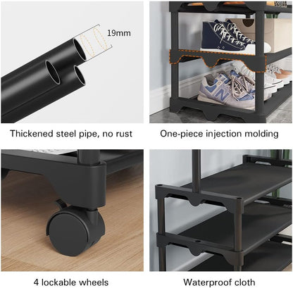 Organiza tu espacio: Perchero + Zapatero en un solo lugar
