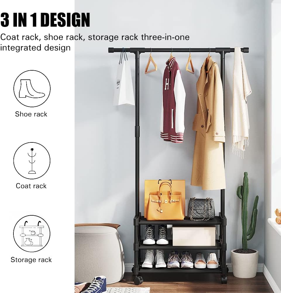 Organiza tu espacio: Perchero + Zapatero en un solo lugar