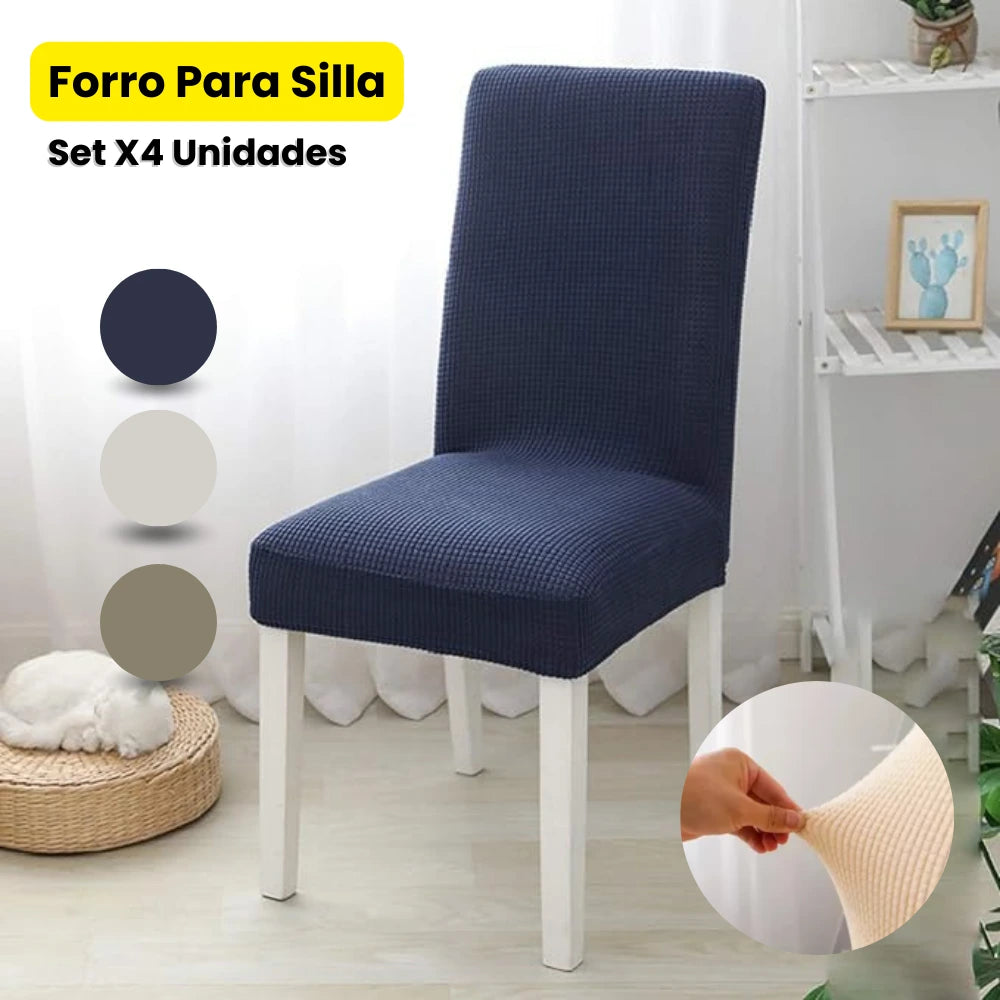 Fundas Pro con Ajuste Elástico-EasyCover®  PAGA 4 LLEVAS 6