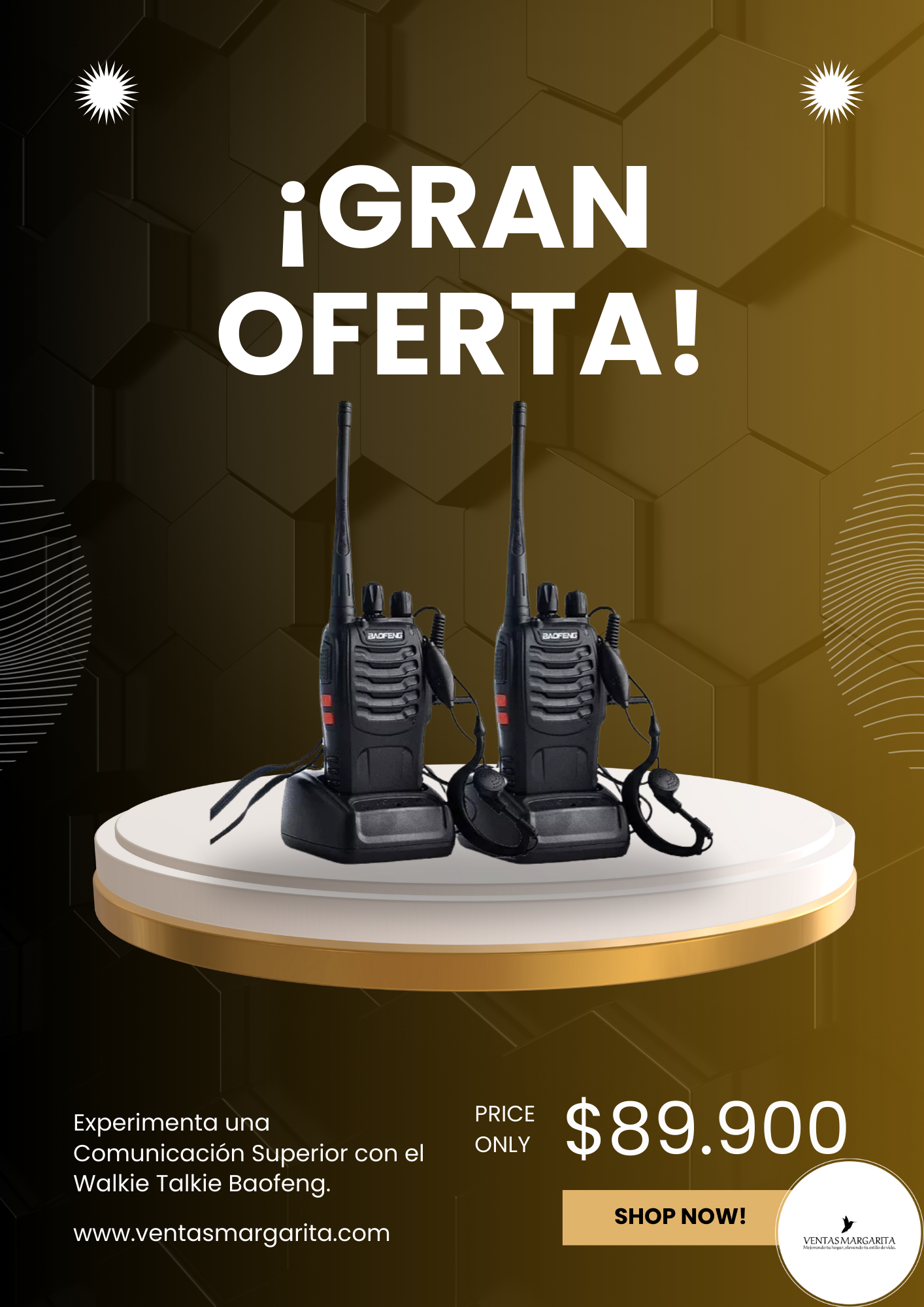 GRAN OFERTA!! Radio X2 Walkie Talkie Baofeng