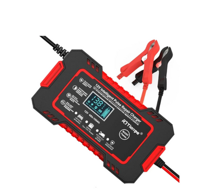 🌟 ¡Nunca más una batería muerta! Cargador Reparador 12v para Carros y Motos 🚗🔋