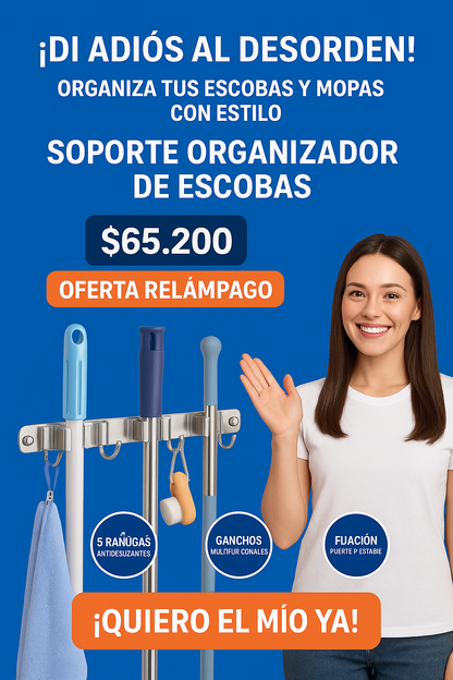 🧹🧼✨ ¡Mantén tu espacio ordenado y sin esfuerzo! 💪🏡