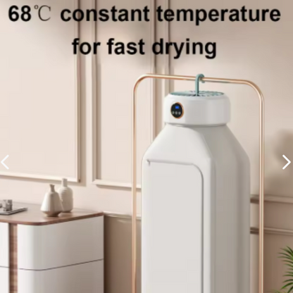 🌬️👚 ¡Seca tu ropa en minutos! La Secadora Portátil Compacta con Temporizador💼🏠