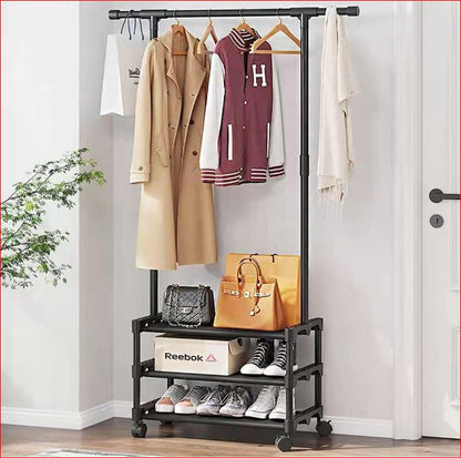 Organiza tu espacio: Perchero + Zapatero en un solo lugar