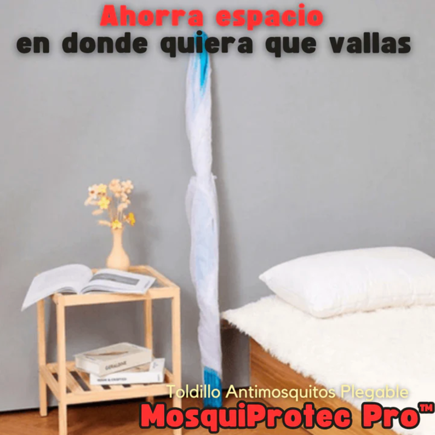 🛏️✨ Toldillo Mosquitero Plegable 190x100cm 🦟🌙