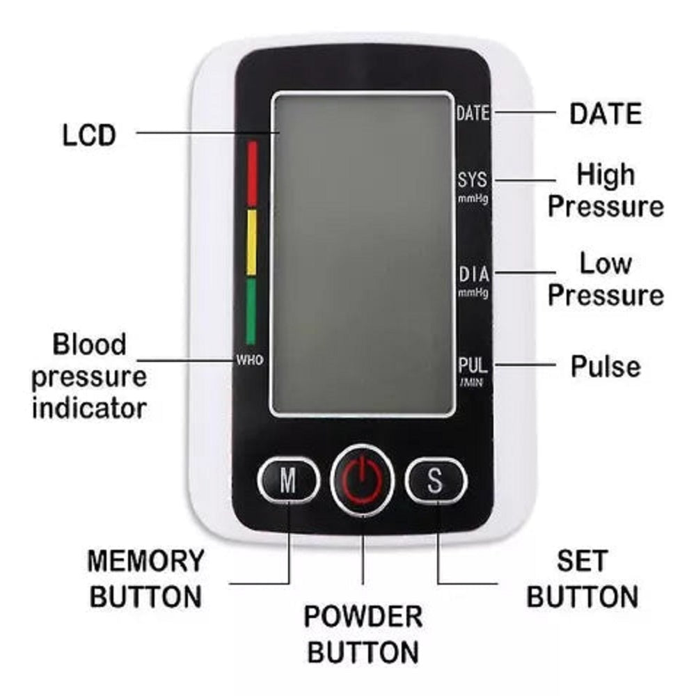 🩺✨ Monitorea tu presión arterial fácilmente desde casa con nuestro tensiómetro de brazo! 🏡💖