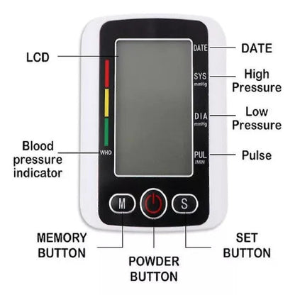 🩺✨ Monitorea tu presión arterial fácilmente desde casa con nuestro tensiómetro de brazo! 🏡💖