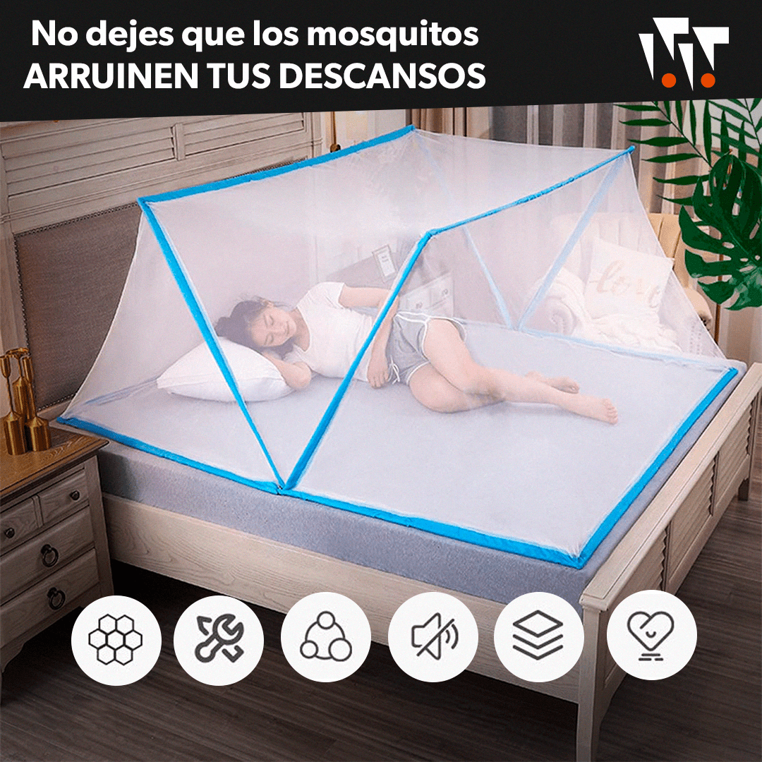 🛏️✨ Toldillo Mosquitero Plegable 190x100cm 🦟🌙