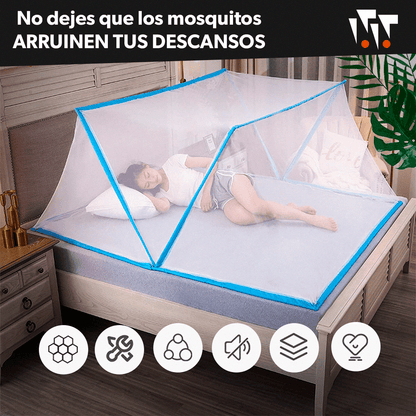 🛏️✨ Toldillo Mosquitero Plegable 190x100cm 🦟🌙