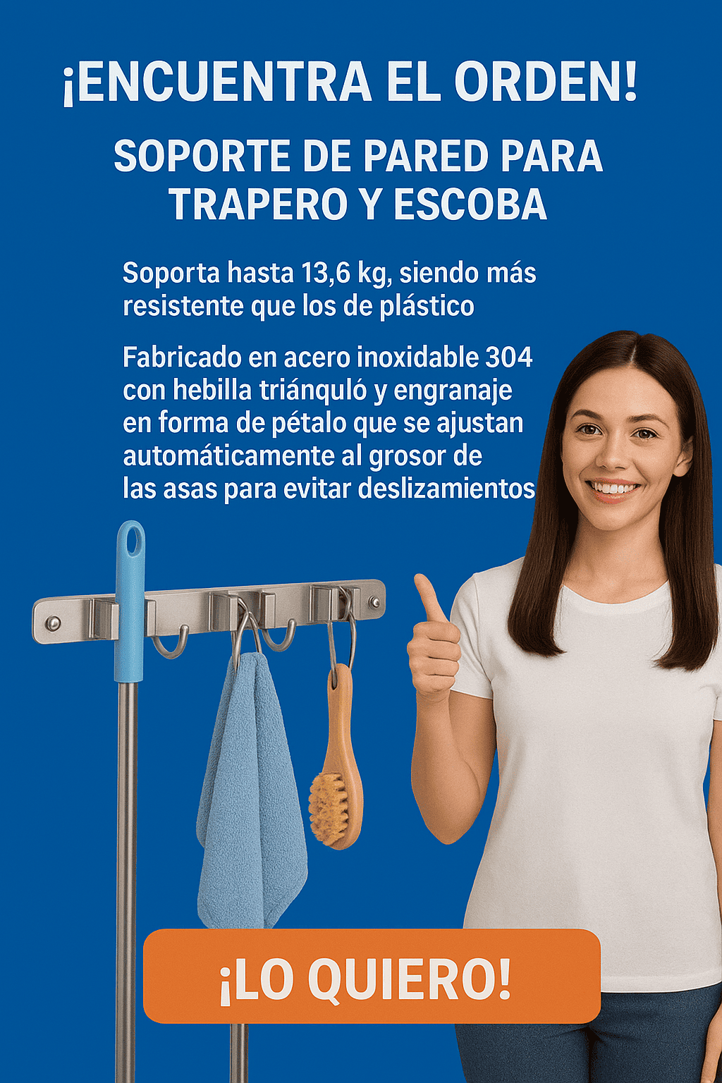 🧹🧼✨ ¡Mantén tu espacio ordenado y sin esfuerzo! 💪🏡