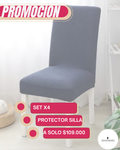 Fundas Pro con Ajuste Elástico-EasyCover®  PAGA 4 LLEVAS 6