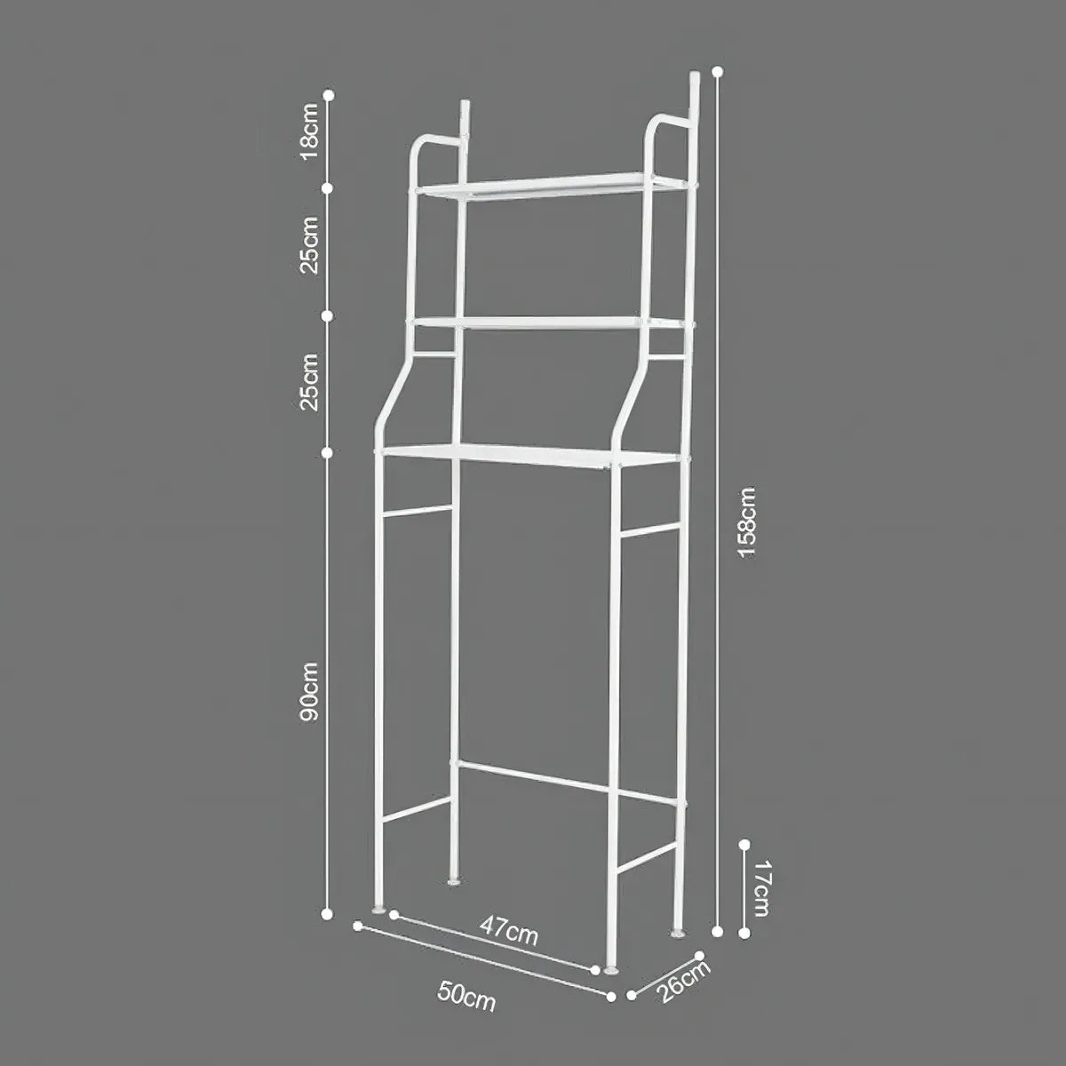 🛁✨ ¡Mantén tu baño ordenado y elegante con nuestro Estante para Baño!🧴🧻